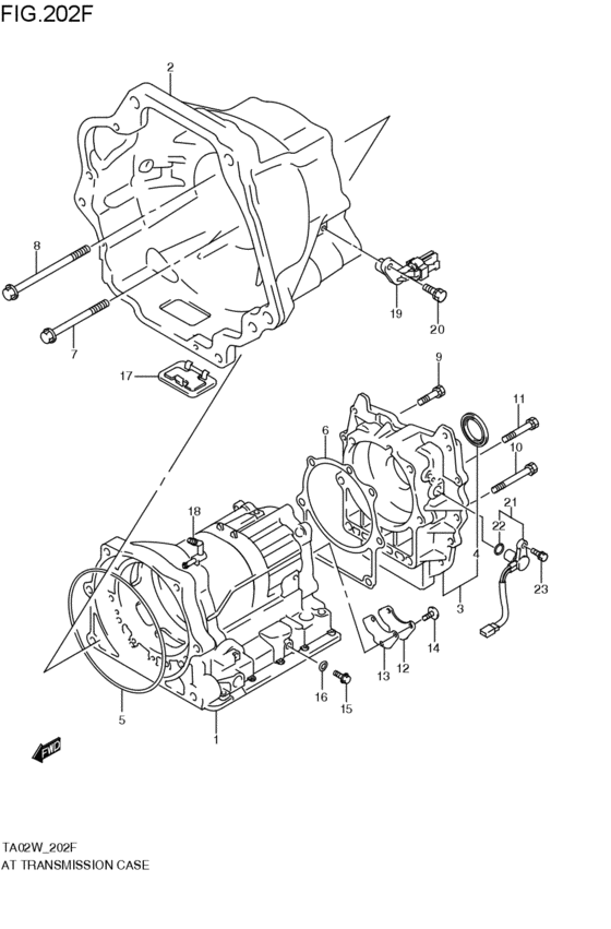 at - transmission case