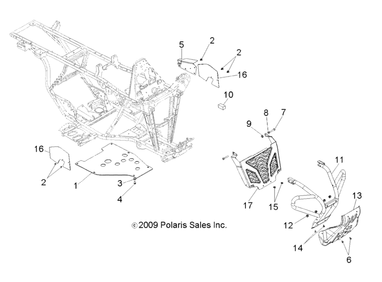 Chassis, front bumper