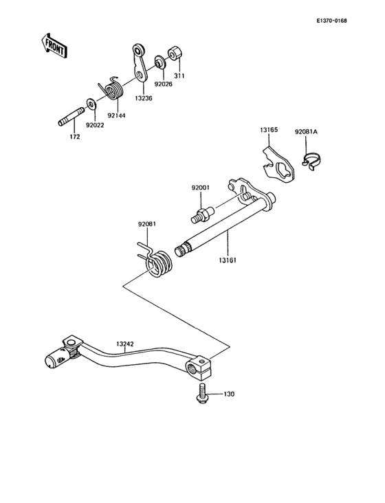 Gear change mechanism