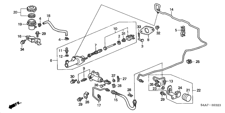 Clutch master cylinder