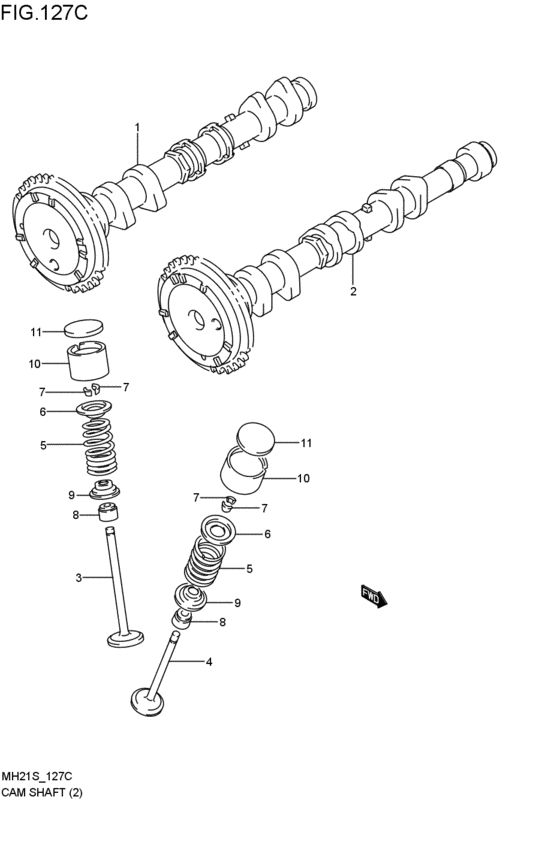 camshaft / valve