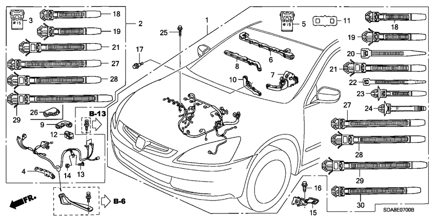 Engine wire harness