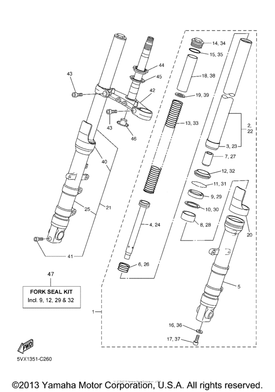Front fork