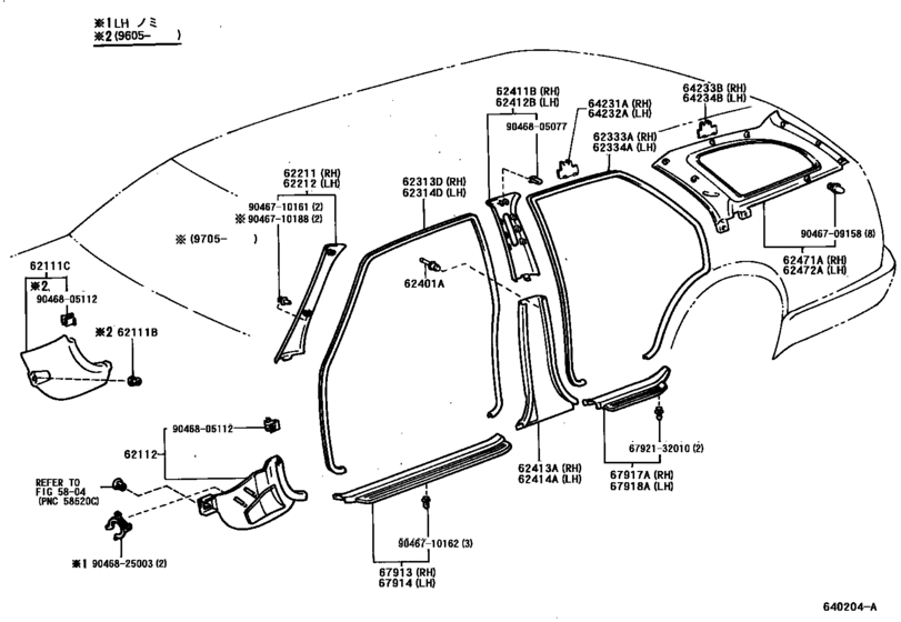 Inside Trim Board & Door Opening Trim Moulding