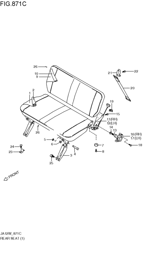 rear seat