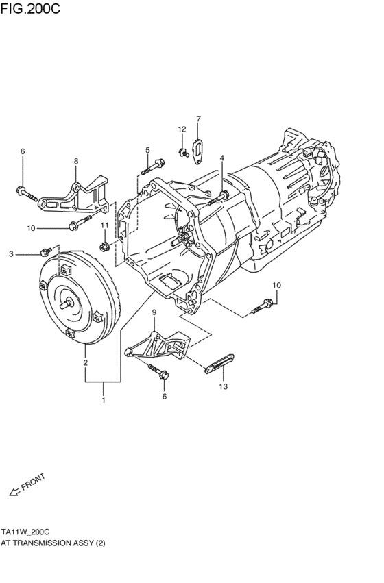 at - transmission assy