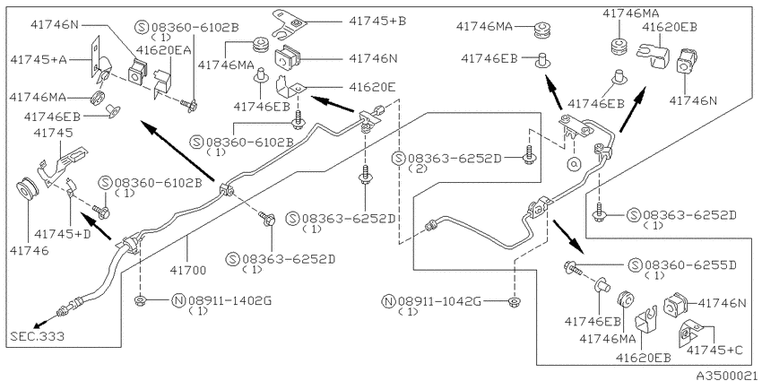 Transfer control parts