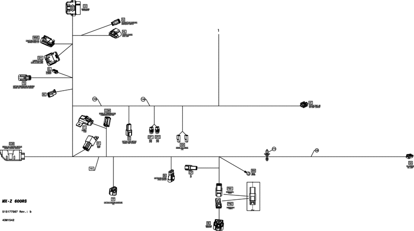 10- Electrical Harness _43M1542