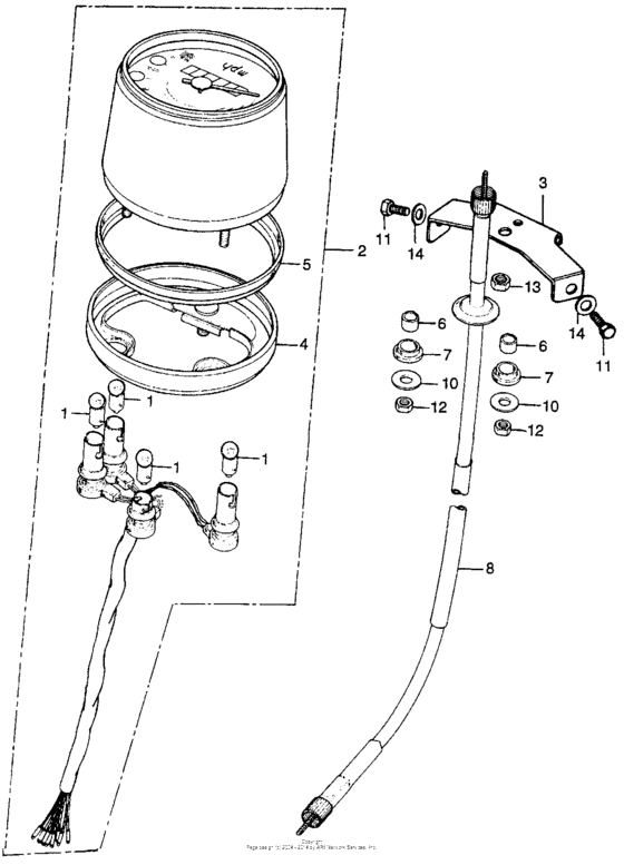 Cl100s speedometer k3
