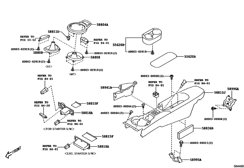 Console Box & Bracket
