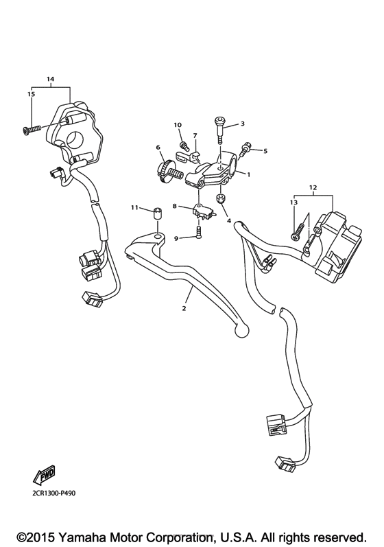 Handle switch & lever