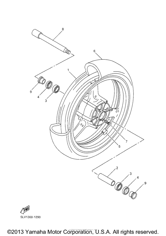 Front wheel