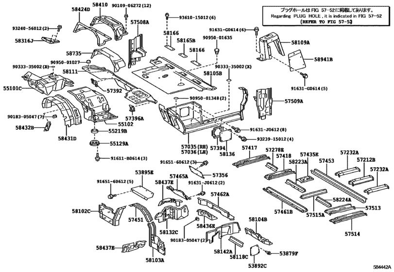 Front Floor Panel & Front Floor Member