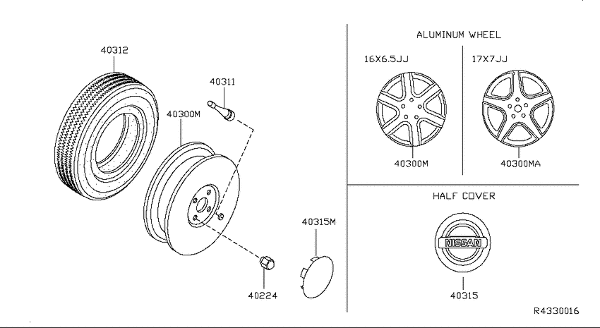 Road wheel & tire