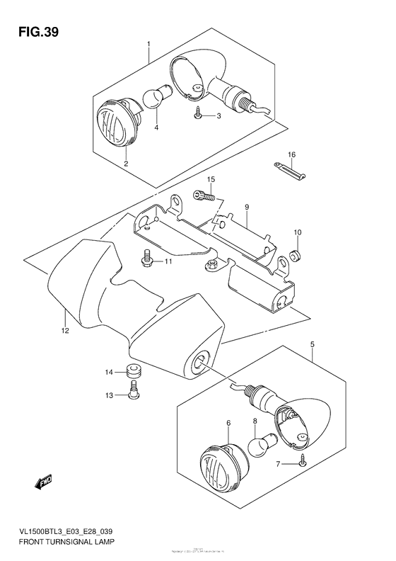 Front Turnsignal Lamp