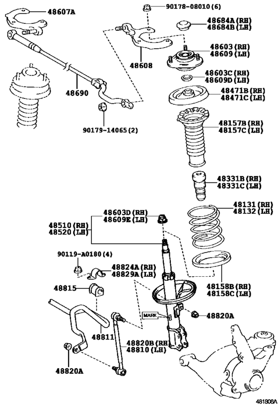Front Spring & Shock Absorber
