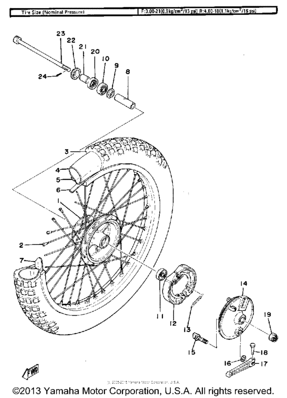 Front wheel
