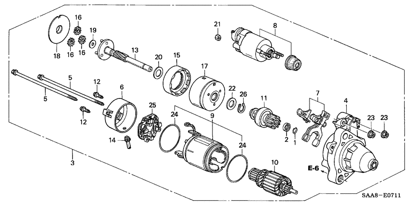 Starter motor