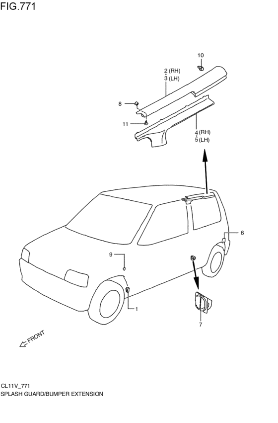 Облицовка / splash guard