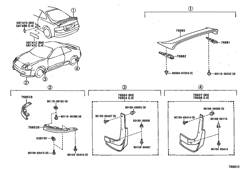 Mudguard & Spoiler