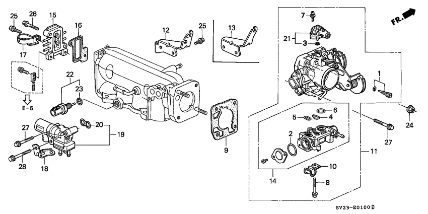 Throttle body