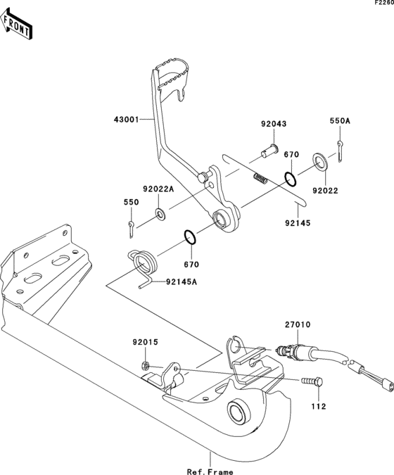 Brake pedal