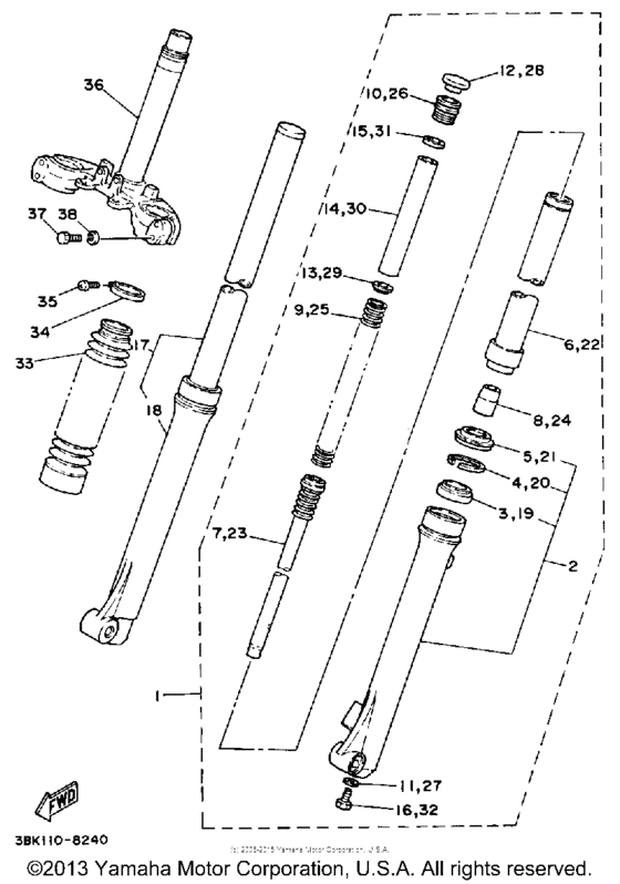Front fork