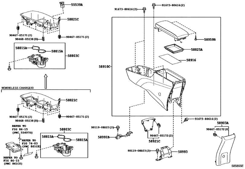 Console Box & Bracket