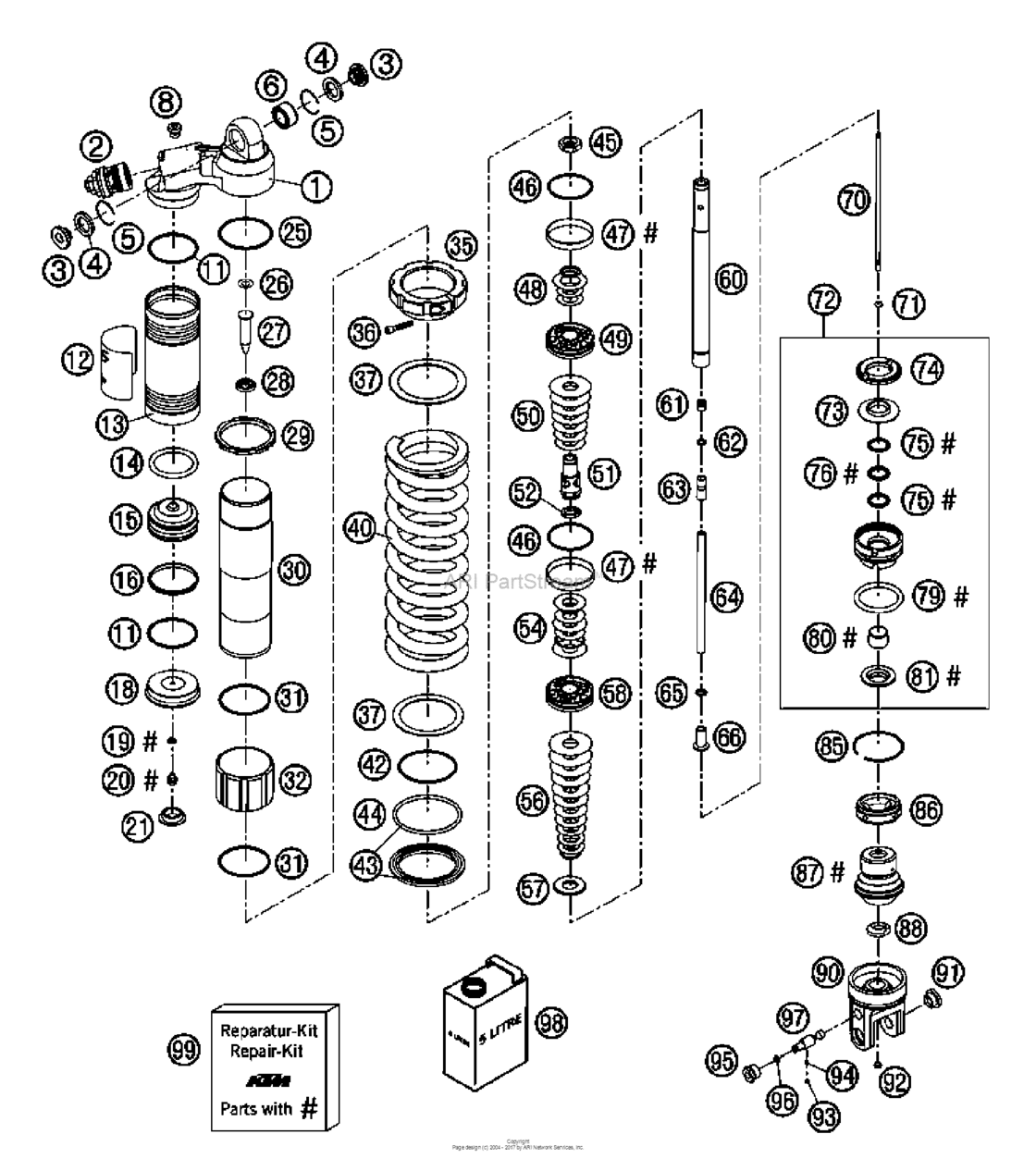 Monoshock Disassembled