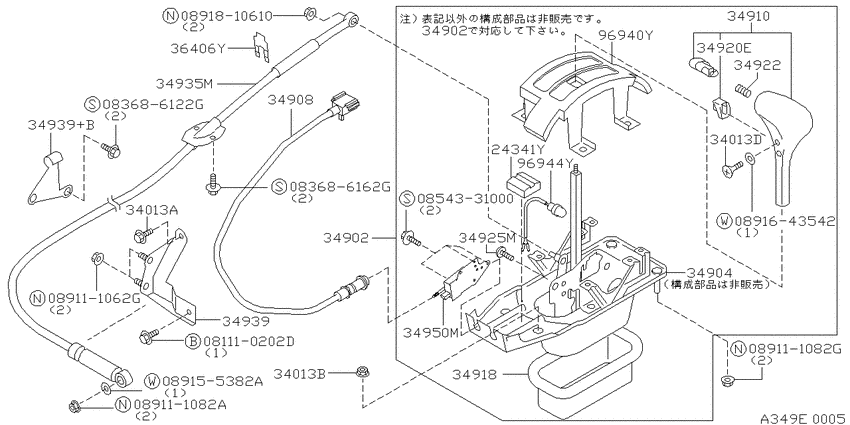 Auto transmission control device