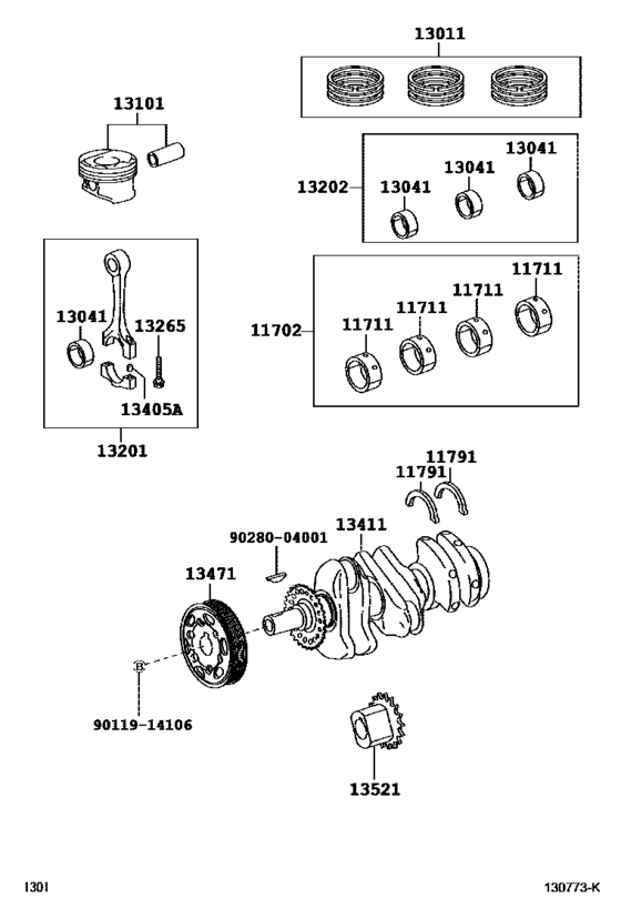 Crankshaft & Piston