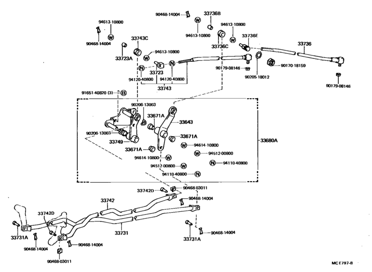 Control Shaft & Crossshaft