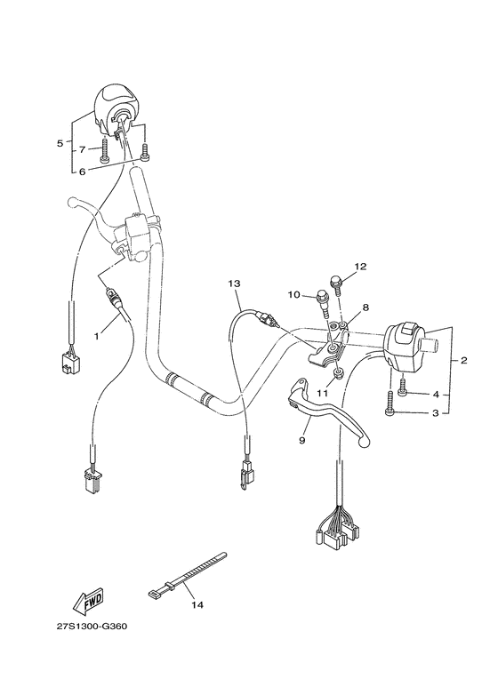 Handle switch & lever