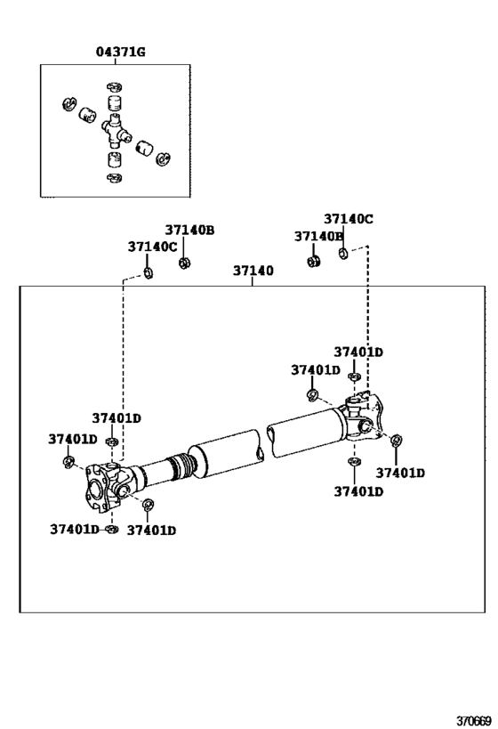 Propeller Shaft & Universal Joint