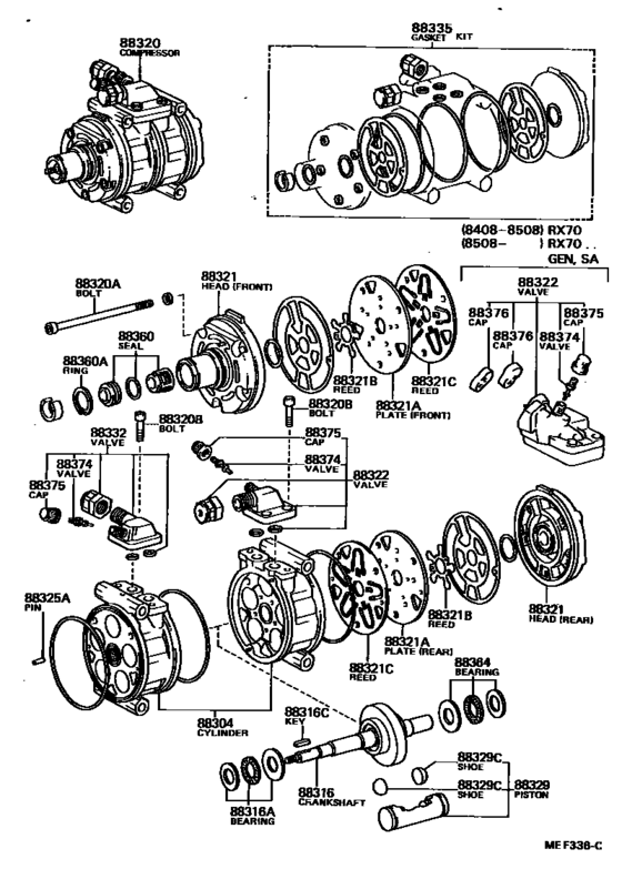 Heating & Air Conditioning - Compressor