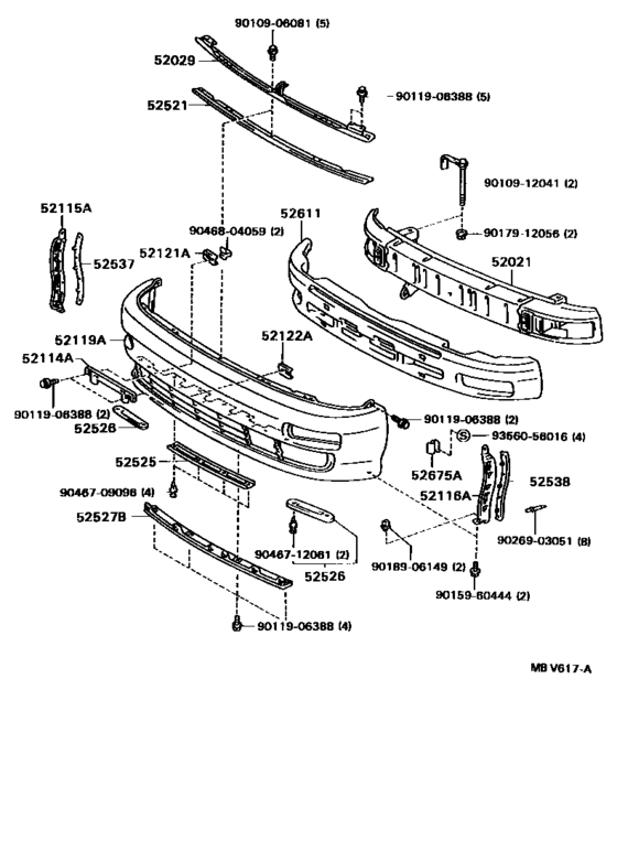 Front Bumper & Bumper Stay