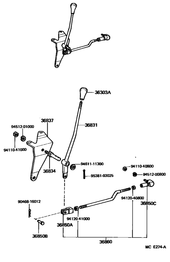 Power Take-Off Lever & Link