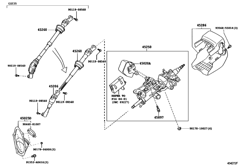 Steering Column & Shaft