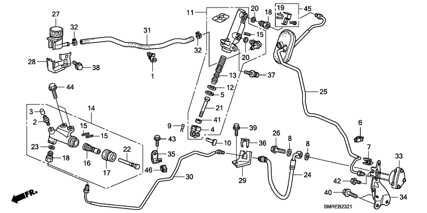 Clutch master cylinder