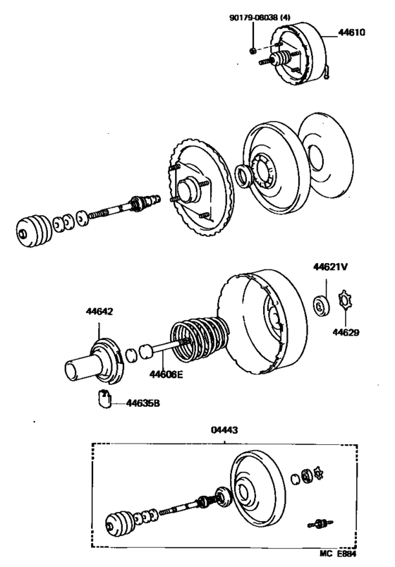 Brake Booster & Vacuum Tube