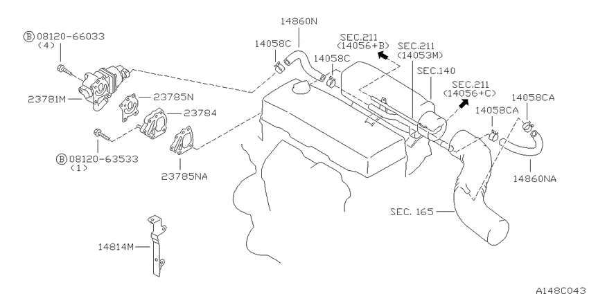 Secondary air system