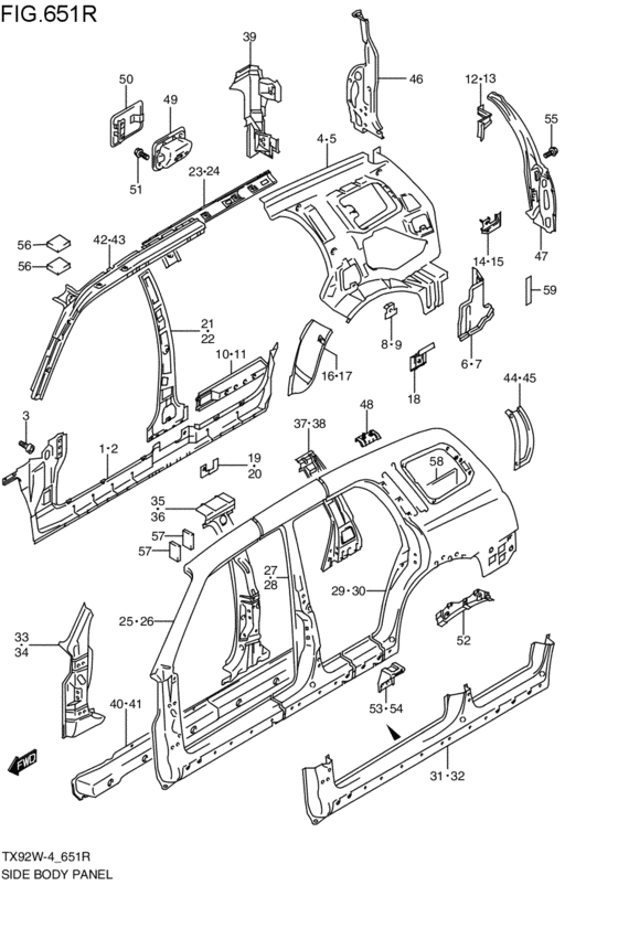 side body panel