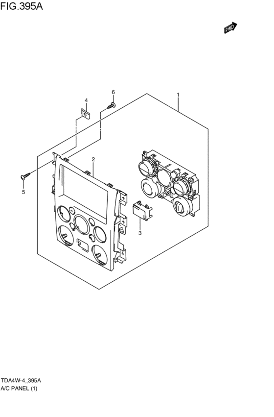 air-conditioner panel