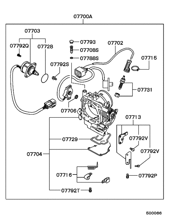 Injector & throttle body