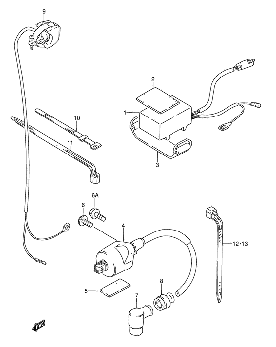 Cdi unit - ignition coil