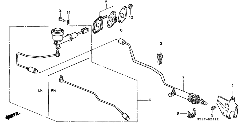 Clutch master cylinder