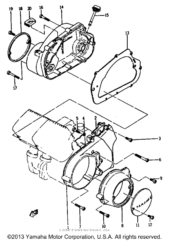 Crankcase cover