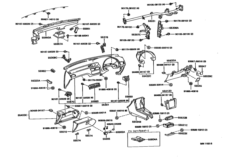 Instrument Panel & Glove Compartment