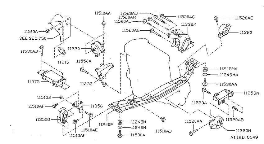 Engine & transmission   mounting