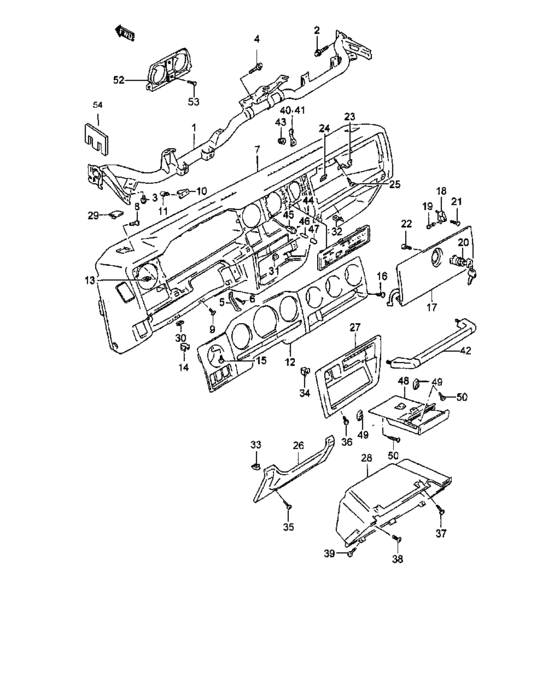 Instrument panel